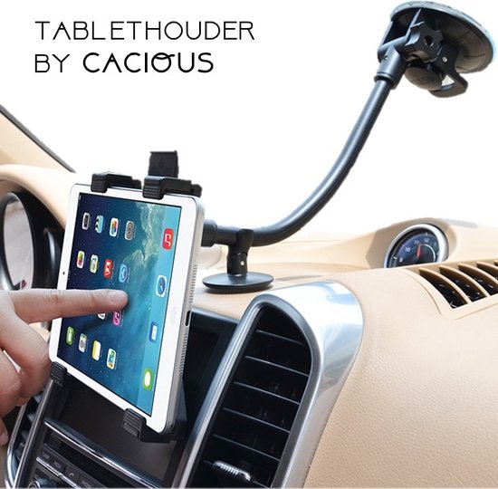 per ongeluk Aanbevolen voorzien Universele Tablet Houder voor Dashboard Auto - Autohouder o.a. voor iPad  (Air) en... | bol.com