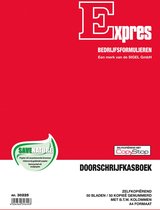 Sigel Expres Kas- en kwitantieformulieren Doorschrijfkasboek, 2x50 vel, genummerd met BTW (krimp 2 stuks)