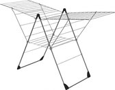 Bol.com Tomado - Droogrek Vento - 30 meter drooglengte - zwart - 5 jaar garantie - vleugels in hoogte verstelbaar aanbieding