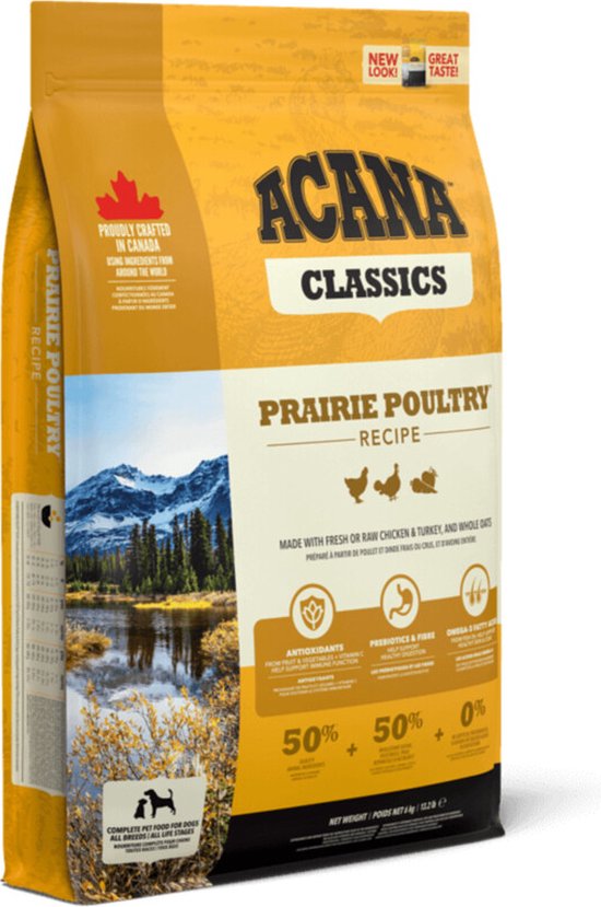 Acana Classics Prairie Poultry - Hondenvoer Brokken - 14.5 kg