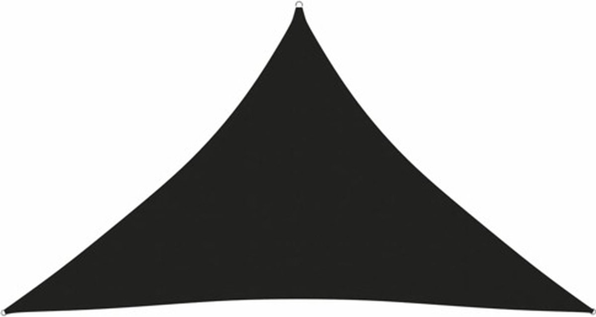 vidaXL Zonnescherm driehoekig 5x5x6 m oxford stof zwart