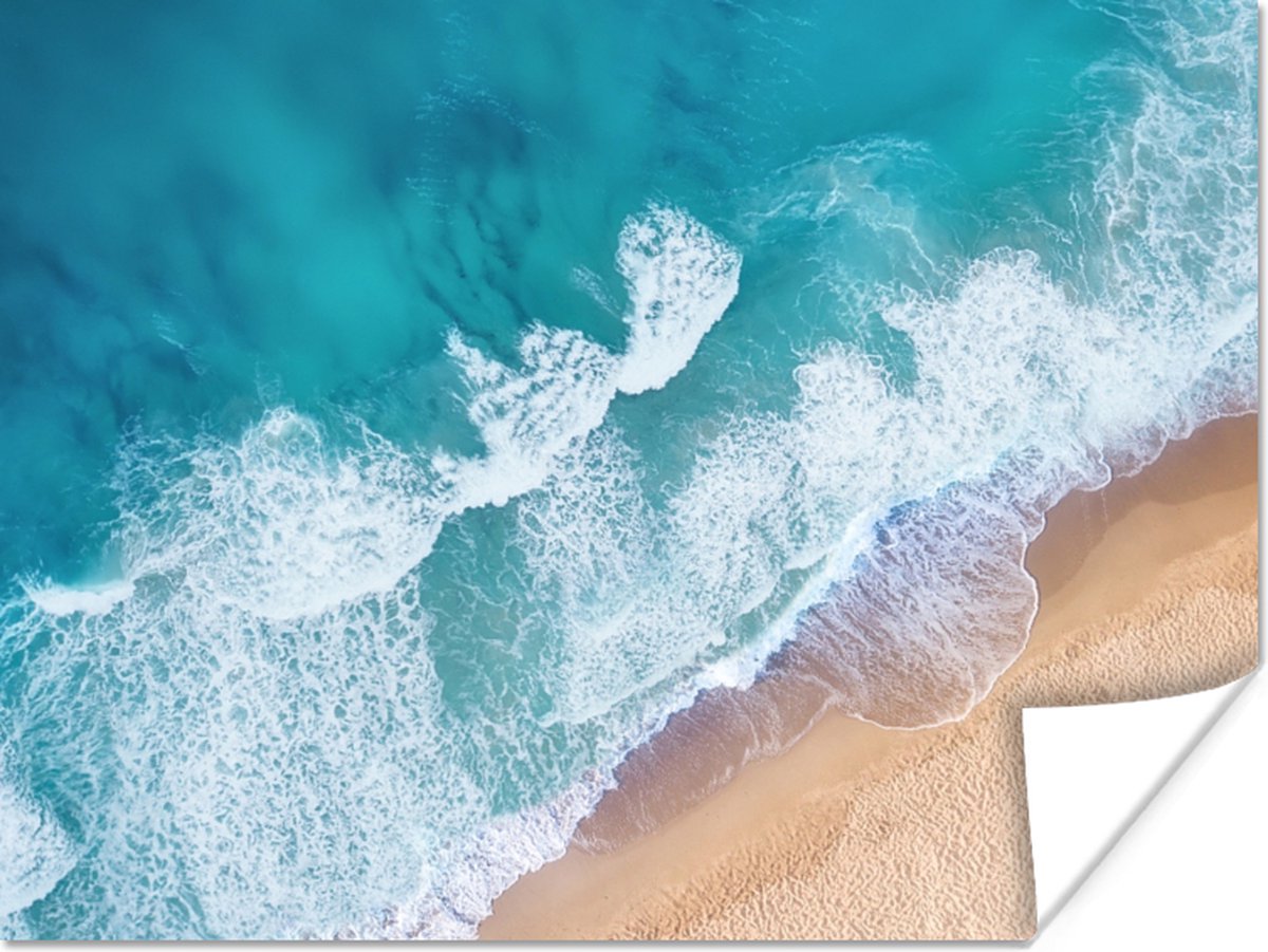 Poster Strand - Water - Zee - 120x90 cm