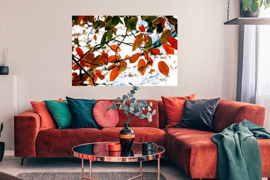 Affiche Automne - Feuilles - Rural - Saisons - 120x80 cm