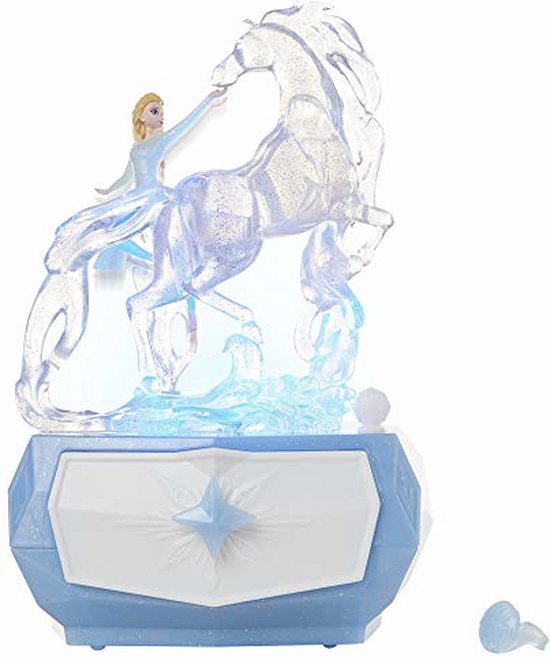 Disney Frozen Elsa & Water Nokk Jewelry Box With Snowflake Ring, Color