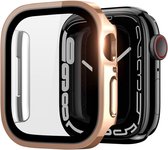 Dux Ducis Hamo - Apple Watch 7 / 8 / 9 41MM Case - Full Protect - Roze Goud