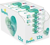 Bol.com Pampers - Aqua Pure - Billendoekjes - 576 doekjes - 12 x 48 aanbieding