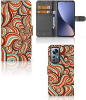Telefoonhoesje Xiaomi 12 Pro Book Case Retro
