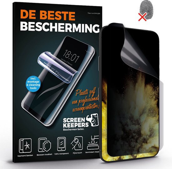 Foto: Screenkeepers screenprotector geschikt voor samsung galaxy s21 ultra 5g screenprotector breekt niet beschermfolie tpu cleanfilm