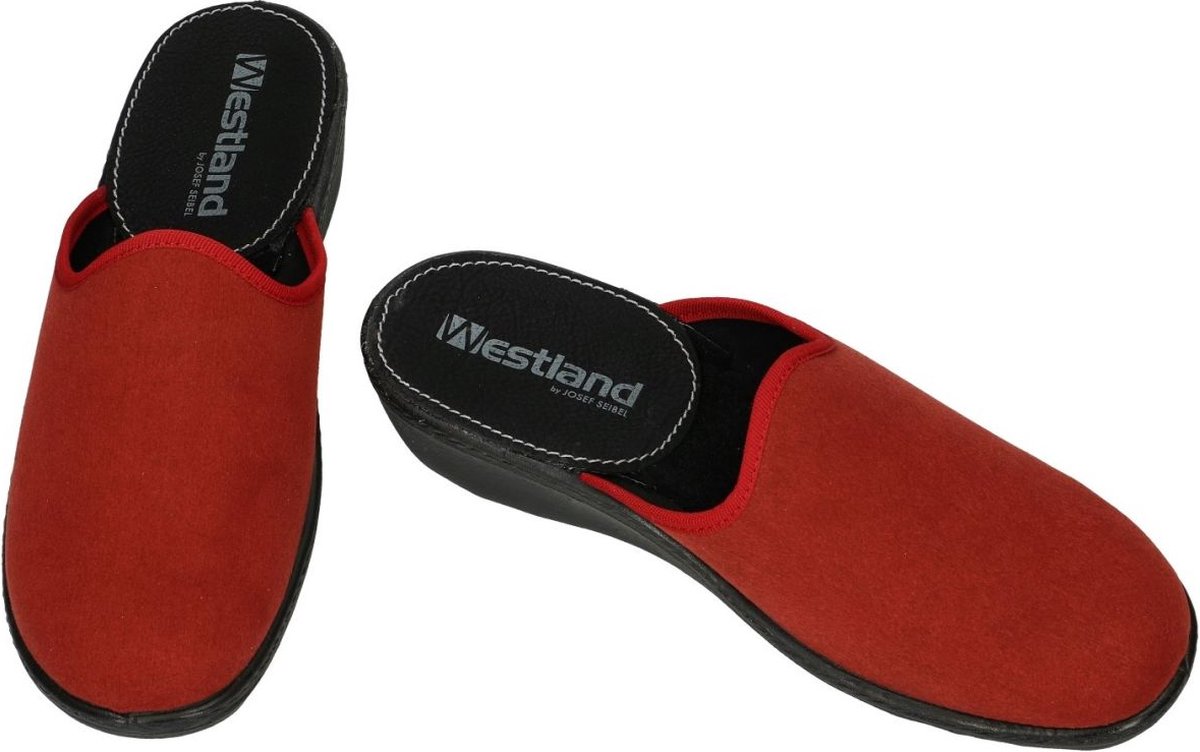 Westland -Dames - rood - slippers & muiltjes - maat 36