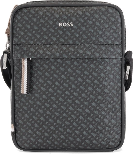Hugo Boss BOSS Heren Crossbody tas Polyamide Zwart bol