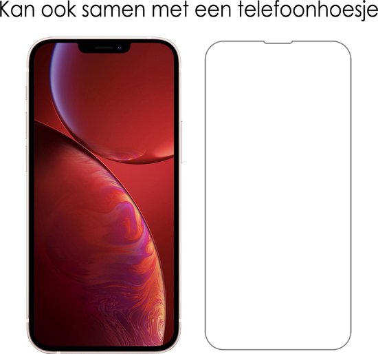 Coque iPhone 13 Pro Max en Siliconen avec protection d'écran à encoche fermée - Rose clair