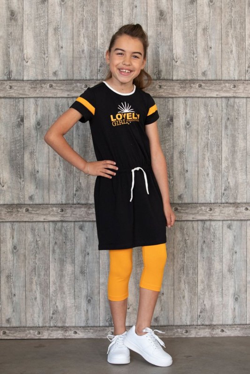 Lovestation22-Girls Dress Eefje-Black