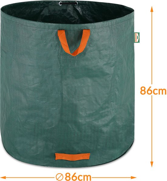 Gardebruk Tuinafvalzakken - 2 Stuks 500 Liter - Groen van Gardebruk — afbeelding 3
