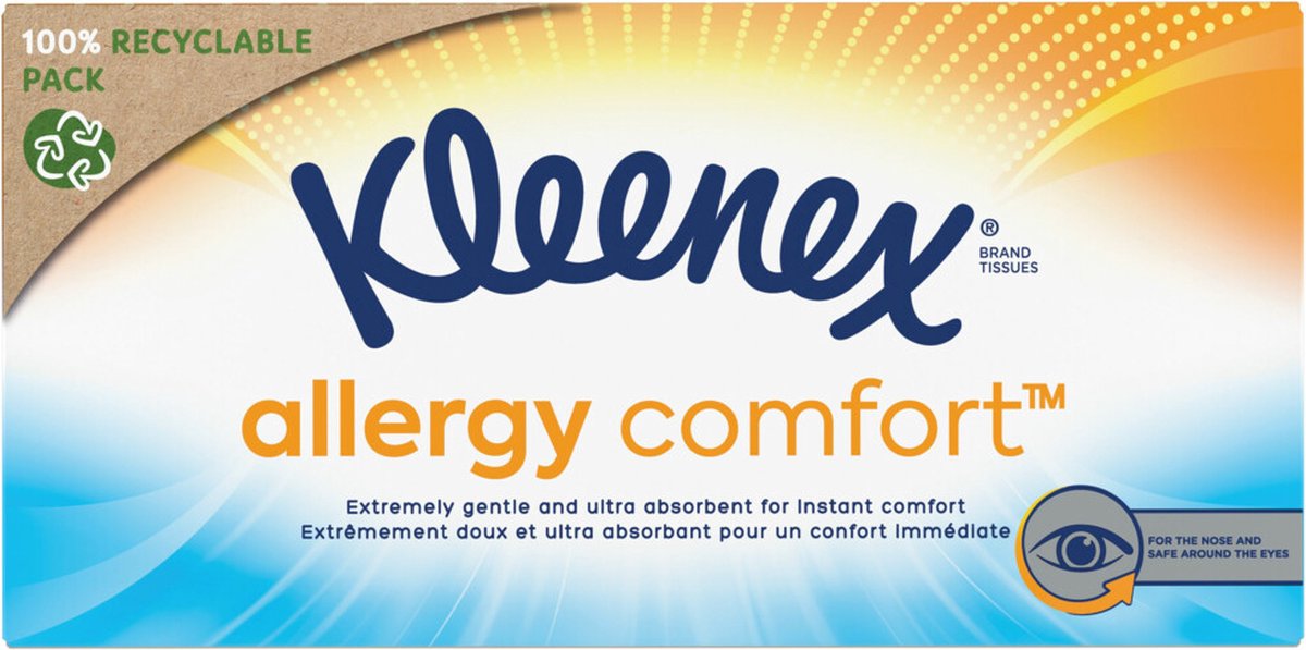 Goedkoopste Kleenex Tissues Voordeelbox Allergy Comfort 56 stuks