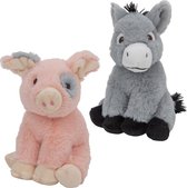 Steiff 62636 Soft Cuddly Friends Pluche Dier Ijsbeer, wit Steiff 62636 Soft Cuddly Friends Pluche Dier Ijsbeer, wit