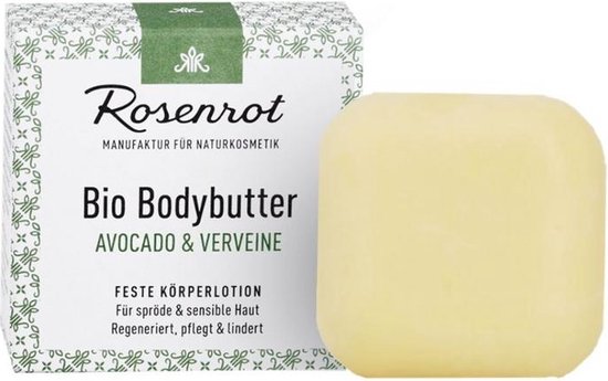 Rosenrot Organic body butter avocado & verveine 70g