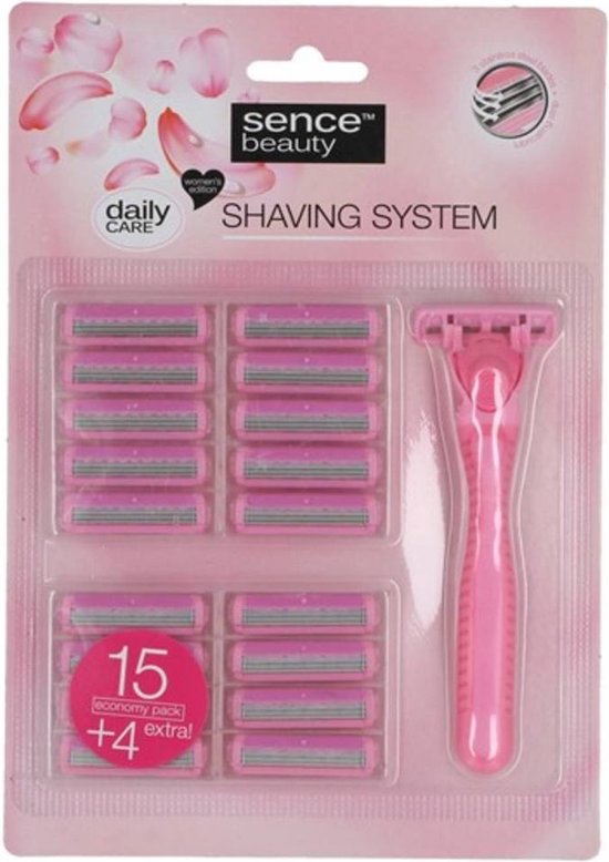 Sence Lames de rasoir Triple lames SS 15+ 4 pcs