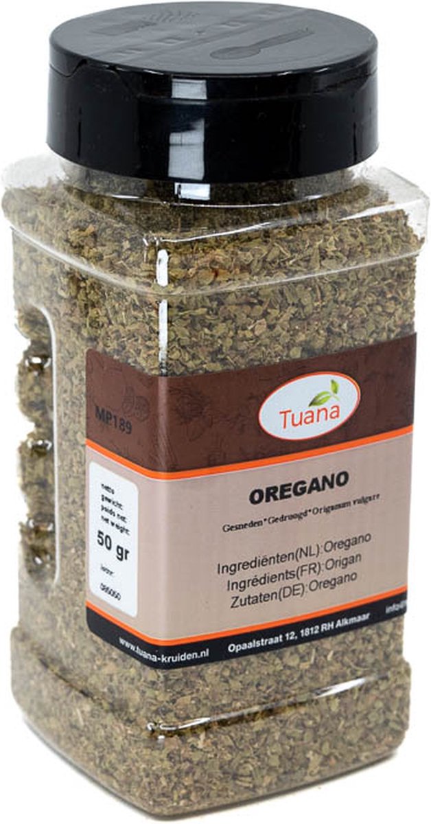 Goedkoopste Tuana Kruiden - Oregano Kruiden Gesneden - Strooibus 40 Gram - Kruiden Zonder Zout - MP-O-0005