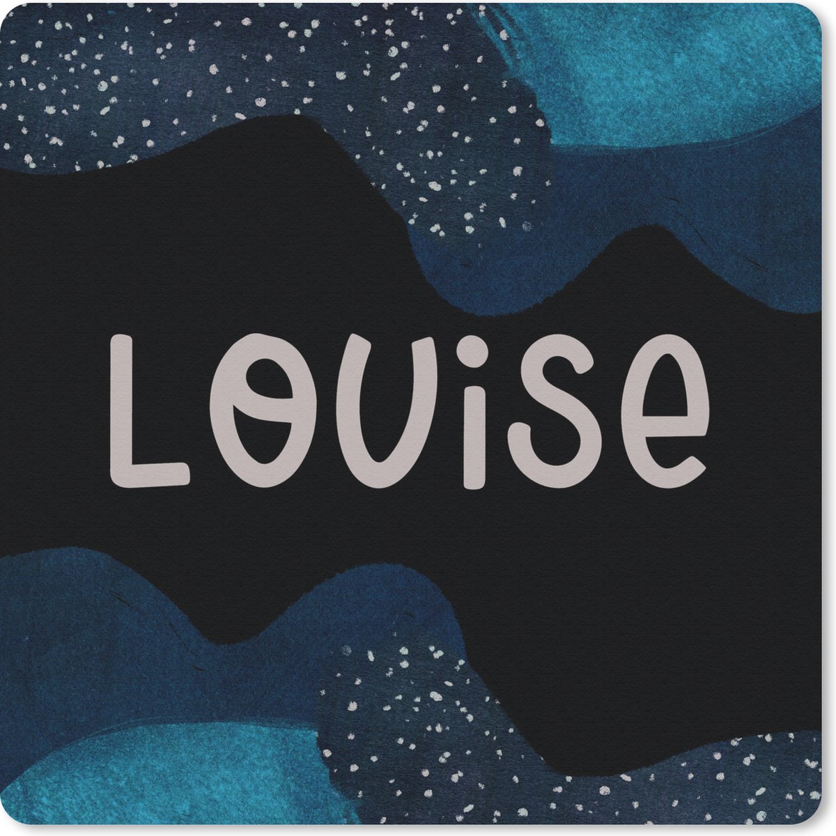 Muismat 20x20 cm - Mousepad Louise - Pastel - Meisje - Muismatten