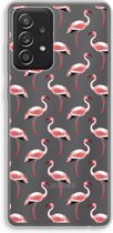 Case Company® - Hoesje geschikt voor Samsung Galaxy A52s 5G hoesje - Flamingo - Soft Cover Telefoonhoesje - Bescherming aan alle Kanten en Schermrand
