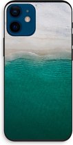 Case Company® - iPhone 12 mini hoesje - Stranded - Biologisch Afbreekbaar Telefoonhoesje - Bescherming alle Kanten en Schermrand