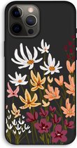 Case Company® - Hoesje geschikt voor iPhone 12 Pro Max hoesje - Painted wildflowers - Biologisch Afbreekbaar Telefoonhoesje - Bescherming alle Kanten en Schermrand
