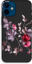 Case Company® - Hoesje geschikt voor iPhone 12 mini hoesje - Mooie bloemen - Biologisch Afbreekbaar Telefoonhoesje - Bescherming alle Kanten en Schermrand