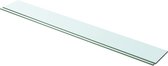 vidaXL Étagères 2 pcs 100 x 12 cm Verre Transparent