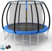 Bol.com Monzana Trampoline - Ø305cm GS Gecertificeerd Veiligheidsnet - Ladder aanbieding