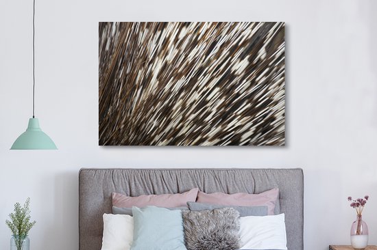 Tableau sur toile Épines en gros plan - 180x120 cm - Décoration murale XXL