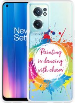 OnePlus Nord CE2 Hoesje Painting - Designed by Cazy