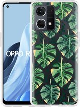 Coque Oppo Reno7 Palm Leaves Large