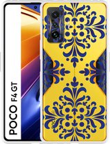 Xiaomi Poco F4 GT Hoesje Delfts Blauw - Designed by Cazy