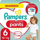 Pampers Premium Protection Pants Maat 6 - 128 Luierbroekjes Maandbox