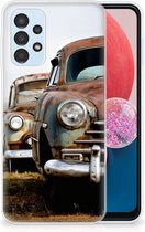 Coque en silicone TPU Samsung Galaxy A13 4G Phone Case Vintage Car