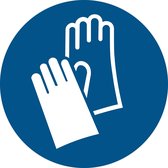 Pictogram tarifold handschoenen verplicht | 1 stuk