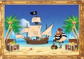 Affiche de pirates barbe rousse