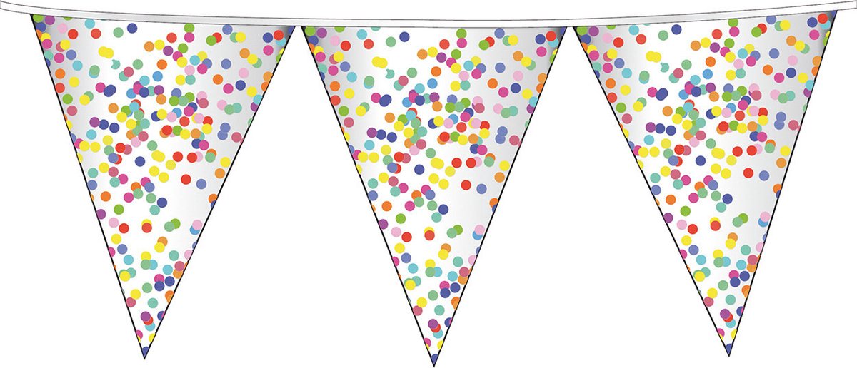 Haza Confetti thema feest vlaggenlijnen