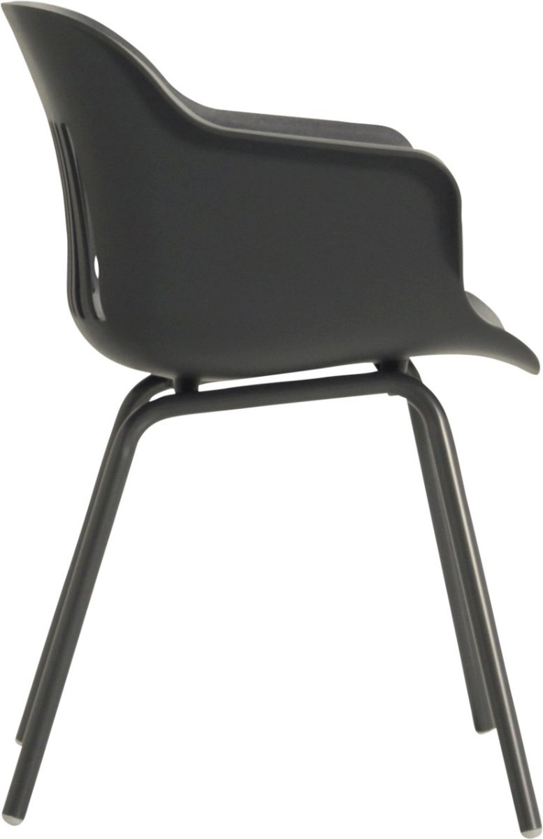 Hartman Jill Alu Rondo chaise de jardin - Set de 2 - Gris foncé