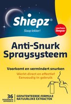 Shiepz Anti-Snurk Spraysysteem - Voorkomt en vermindert snurken - 45 ml