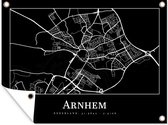 Décoration de Jardin Plan de la ville - Arnhem - Plan d'étage - Plan - 40x30 cm