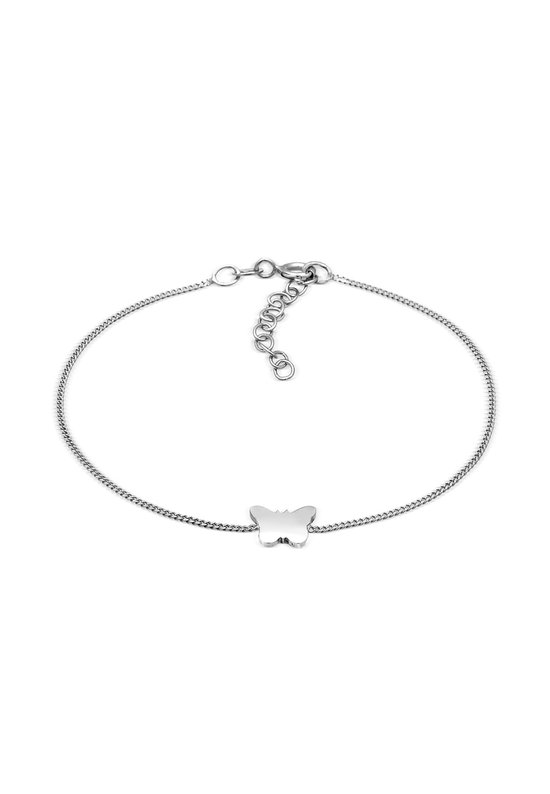 Elli Bracelet Femme Pendentif Papillon Femme Uni en Argent Massif 925