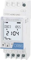 ORBIS Zeitschalttechnik ASTRO UNO Schakelklok voor DIN-rails 230 V/AC 1x wisselcontact 16 A 250 V/AC Astronomisch, Dagp