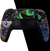 Manette Dualsense sans fil PS5 – Glow in the Dark Halloween Candy Night Custom