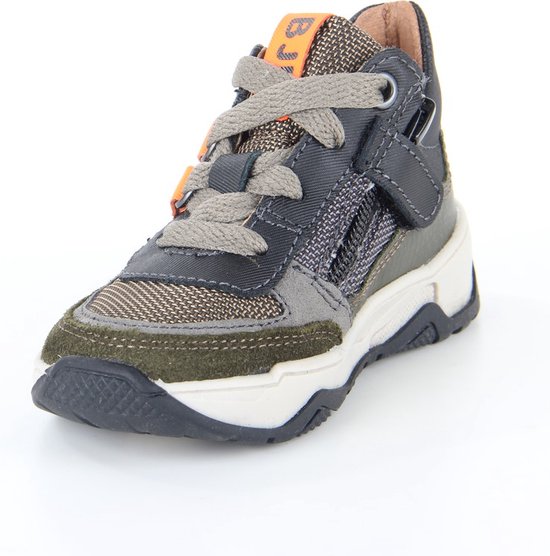 Bunnies JR Garçons Baskets pour femmes Montantes Garcon - Vert - Cuir - Lacets