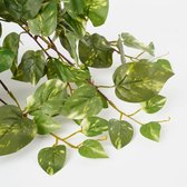 Plante artificielle Scindapsus Green - L 45cm - Pot décoratif en céramique - Décorations Mica