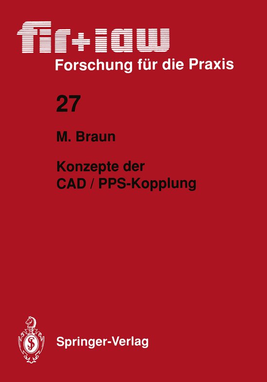 Konzepte der CAD / PPS-Kopplung - cover