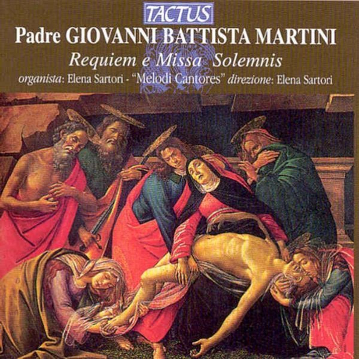 Elena Sartori, Melodi Cantores - Martini: Requiem E Missa Solemnis (CD)