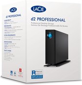 LaCie d2 Professional externe harde schijf 20 TB Zwart