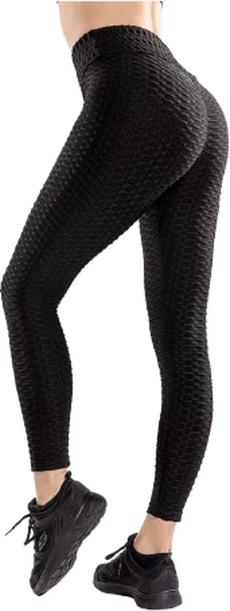Corrigerende legging Maat M - 40 / 42 - Zwart - Polyester - Stretch - Zweet Bestendig - Shaping Legging
